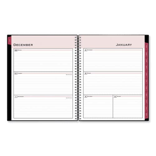 Blue Sky Enterprise Weekly/monthly Planner Enterprise Formatting 8 X 5 Black Cover 12-month (jan To Dec): 2023 - School Supplies - Blue Sky®