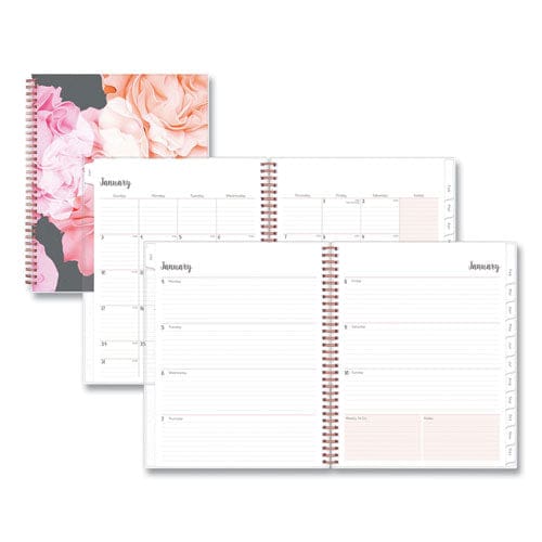 Blue Sky Joselyn Weekly/monthly Planner Joselyn Floral Artwork 11 X 8.5 Pink/peach/black Cover 12-month (jan To Dec): 2023 - School Supplies