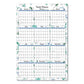 Blue Sky Lindley Laminated Erasable Wall Calendar Lindley Floral Artwork 36 X 24 White/blue/green Sheets 12-month (jan-dec): 2023 - School