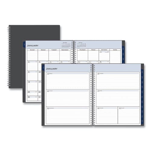 Blue Sky Passages Weekly/monthly Planner 11 X 8.5 Charcoal Cover 12-month (jan To Dec): 2023 - School Supplies - Blue Sky®