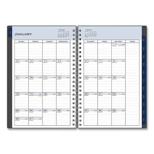 Blue Sky Passages Weekly/monthly Planner 8 X 5 Charcoal Cover 12-month (jan To Dec): 2023 - School Supplies - Blue Sky®