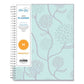 Blue Sky Rue Du Flore Monthly Planner Rue Du Flore Artwork 10 X 8 Jade/lavender Cover 12-month (jan To Dec): 2023 - School Supplies - Blue