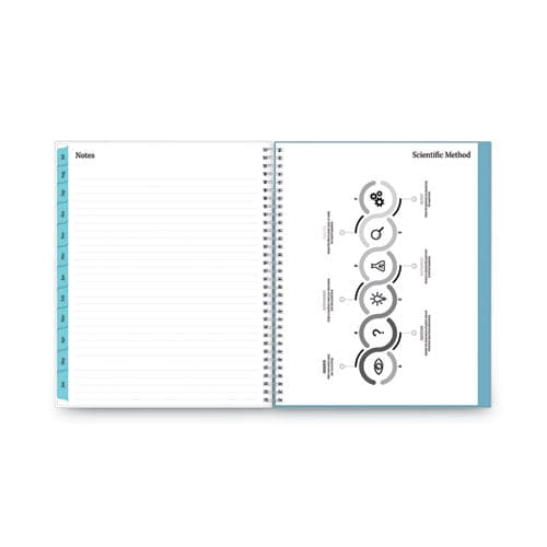 Blue Sky Teacher Dots Academic Year Create-your-own Cover Weekly/monthly Planner 11 X 8.5 12-month (july To June): 2022 To 2023 - School