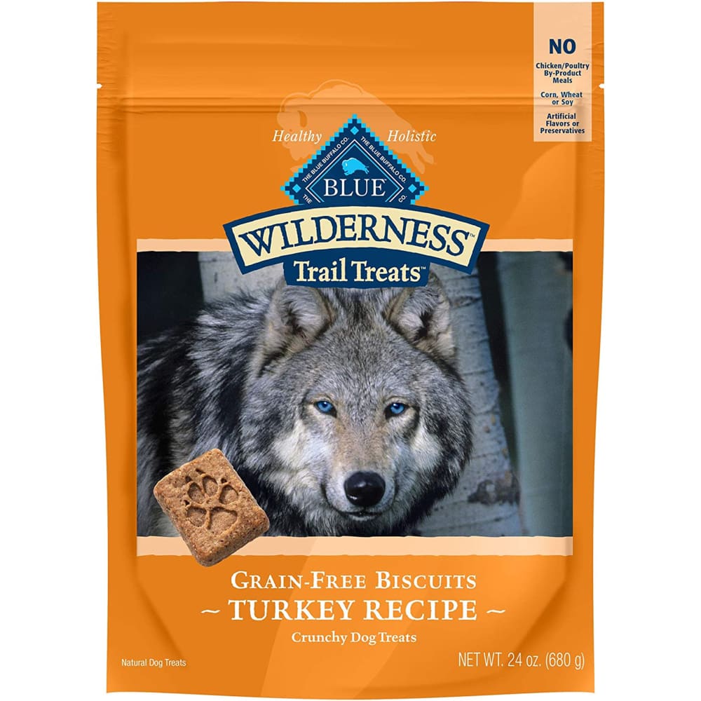 Blue Wilderness Biscuit Turkey 24oz. - Pet Supplies - Blue Buffalo