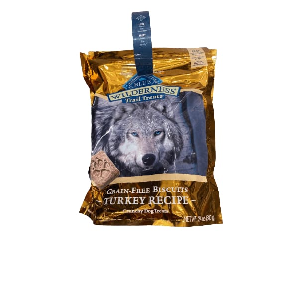 Blue Wilderness Blue Wilderness Trail Treats Grain-Free Biscuits Turkey Recipe, 2 x 24 oz.