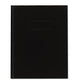 Blueline Business Notebook With Self-adhesive Labels 1 Subject Medium/college Rule Black Cover 9.25 X 7.25 192 Sheets - Office - Blueline®