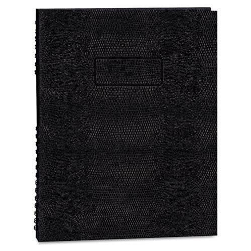 Blueline Ecologix Notepro Executive Notebook 1 Subject Medium/college Rule Black Cover 11 X 8.5 100 Sheets - Office - Blueline®