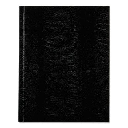 Blueline Executive Notebook 1 Subject Medium/college Rule Black Cover 9.25 X 7.25 150 Sheets - Office - Blueline®