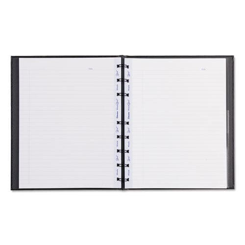 Blueline Miraclebind Notebook 1 Subject Medium/college Rule Black Cover 9.25 X 7.25 75 Sheets - Office - Blueline®