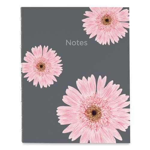 Blueline Notepro Notebook 1 Subject Medium/college Rule Pick Daisy Cover 9.25 X 7.25 75 Sheets - Office - Blueline®