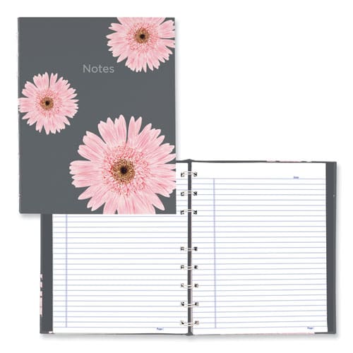 Blueline Notepro Notebook 1 Subject Medium/college Rule Pick Daisy Cover 9.25 X 7.25 75 Sheets - Office - Blueline®