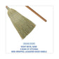 Boardwalk 100% Corn Brooms 60 Overall Length Natural 6/carton - Janitorial & Sanitation - Boardwalk®