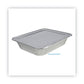 Boardwalk Aluminum Steam Table Pan Lids Fits Half-size Pan Deep 10.5 X 12.81 X 0.63 100/carton - Food Service - Boardwalk®