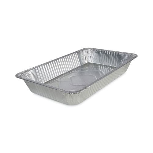 Boardwalk Aluminum Steam Table Pans Full-size Deep 3.19 Deep 12.81 X 20.75 50/carton - Food Service - Boardwalk®