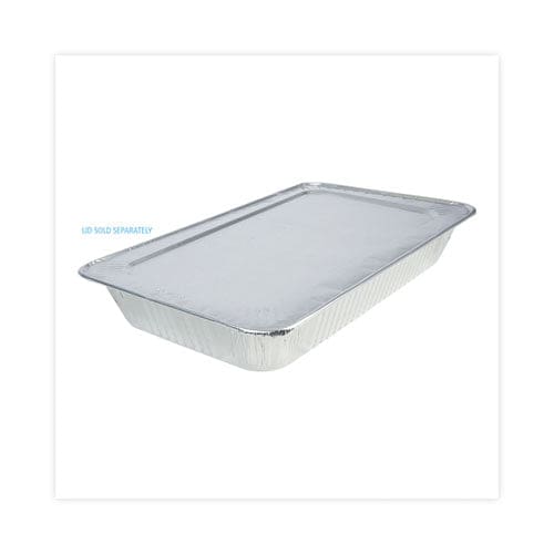 Boardwalk Aluminum Steam Table Pans Full-size Deep 3.19 Deep 12.81 X 20.75 50/carton - Food Service - Boardwalk®