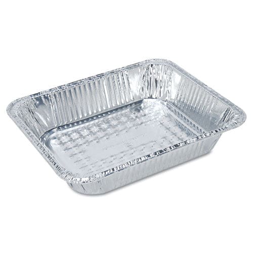 Boardwalk Aluminum Steam Table Pans Half-size Deep—128 Oz. 2.56 Deep 10.38 X 12.75 100/carton - Food Service - Boardwalk®