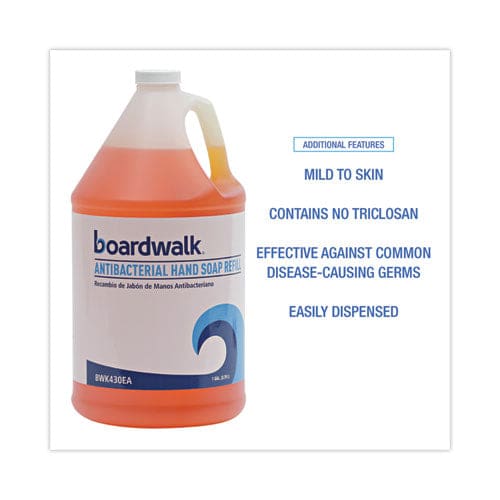 Boardwalk Antibacterial Liquid Soap Clean Scent 1 Gal Bottle - Janitorial & Sanitation - Boardwalk®