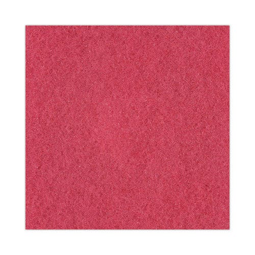 Boardwalk Buffing Floor Pads 13 Diameter Red 5/carton - Janitorial & Sanitation - Boardwalk®