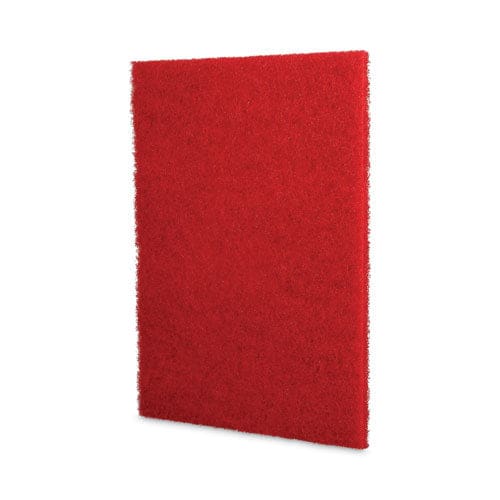 Boardwalk Buffing Floor Pads 20 X 14 Red 10/carton - Janitorial & Sanitation - Boardwalk®