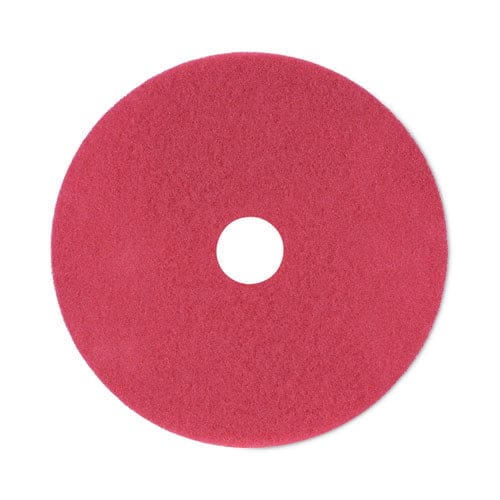 Boardwalk Buffing Floor Pads 21 Diameter Red 5/carton - Janitorial & Sanitation - Boardwalk®