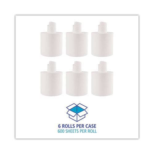 Boardwalk Center-pull Roll Towels 2-ply 7.6 X 8.9 White 600/roll 6/carton - Janitorial & Sanitation - Boardwalk®