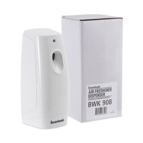 Boardwalk Classic Metered Air Freshener Dispenser 4 X 3 X 9.5 White - Janitorial & Sanitation - Boardwalk®