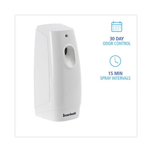 Boardwalk Classic Metered Air Freshener Dispenser 4 X 3 X 9.5 White - Janitorial & Sanitation - Boardwalk®