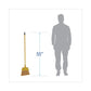 Boardwalk Corn Fiber Angled-head Lobby Brooms 55 Handle Yellow 12/carton - Janitorial & Sanitation - Boardwalk®