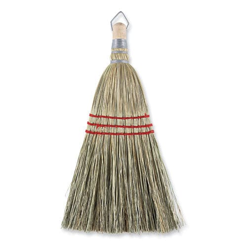 Boardwalk Corn Whisk Broom Corn Fiber Bristles 9 Bristle Length Yellow 12/carton - Janitorial & Sanitation - Boardwalk®