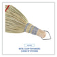 Boardwalk Corn Whisk Broom Corn Fiber Bristles 9 Bristle Length Yellow 12/carton - Janitorial & Sanitation - Boardwalk®