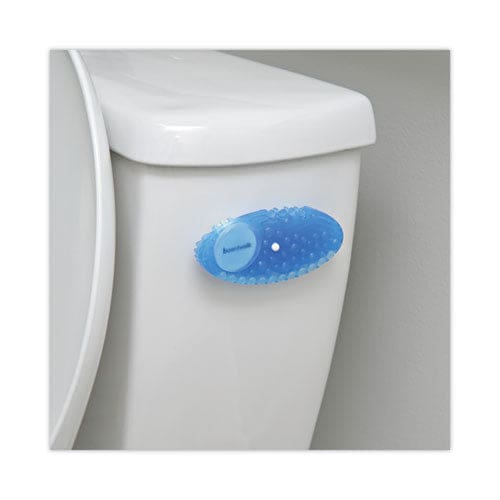 Boardwalk Curve Air Freshener Cotton Blossom Solid Blue 10/box - Janitorial & Sanitation - Boardwalk®