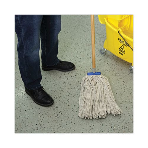 Boardwalk Cut-end Lie-flat Wet Mop Head Cotton 24oz White - Janitorial & Sanitation - Boardwalk®