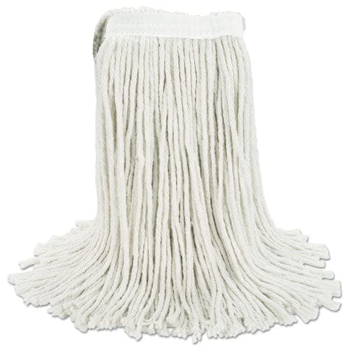 Boardwalk Cut-end Wet Mop Head Cotton #16 White 12/carton - Janitorial & Sanitation - Boardwalk®