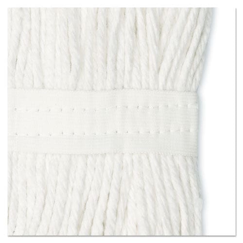 Boardwalk Cut-end Wet Mop Head Cotton No. 20 White - Janitorial & Sanitation - Boardwalk®