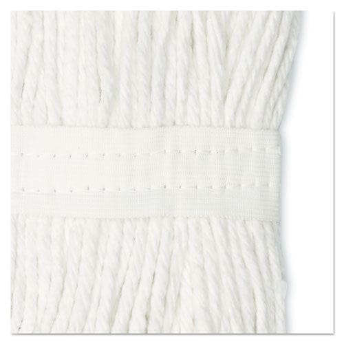 Boardwalk Cut-end Wet Mop Head Cotton No. 24 White - Janitorial & Sanitation - Boardwalk®