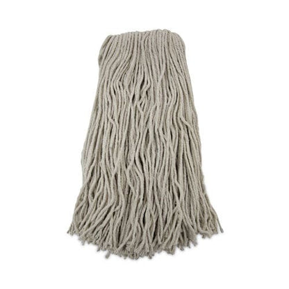 Boardwalk Cut-end Wet Mop Head Cotton No. 32 White 12/carton - Janitorial & Sanitation - Boardwalk®