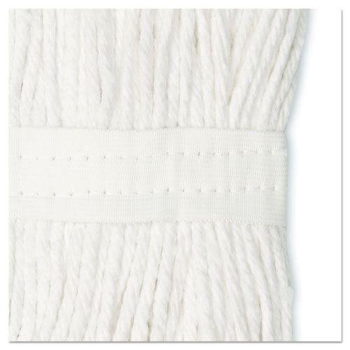 Boardwalk Cut-end Wet Mop Head Cotton White #20 12/carton - Janitorial & Sanitation - Boardwalk®