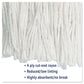 Boardwalk Cut-end Wet Mop Head Rayon No. 20 White 12/carton - Janitorial & Sanitation - Boardwalk®