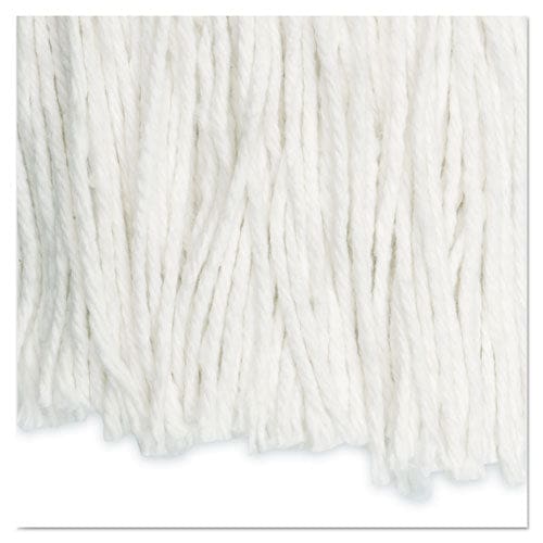 Boardwalk Cut-end Wet Mop Head Rayon No. 24 White 12/carton - Janitorial & Sanitation - Boardwalk®