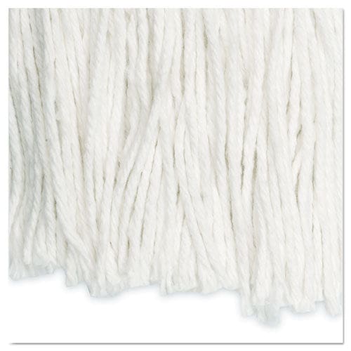 Boardwalk Cut-end Wet Mop Head Rayon No. 24 White - Janitorial & Sanitation - Boardwalk®