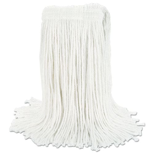 Boardwalk Cut-end Wet Mop Head Rayon No. 24 White - Janitorial & Sanitation - Boardwalk®