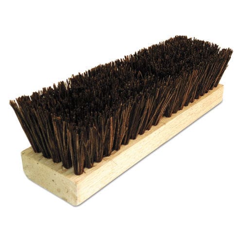 Boardwalk Deck Brush Head 2 White Tampico Bristles 10 Brush - Janitorial & Sanitation - Boardwalk®