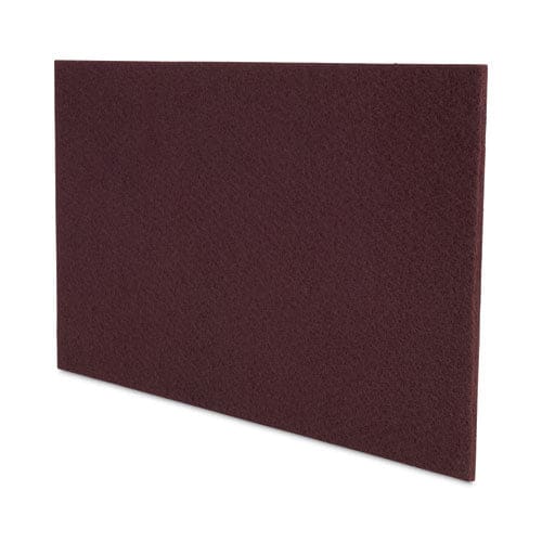 Boardwalk Deep Scrub Pads 20 X 14 Maroon 10/carton - Janitorial & Sanitation - Boardwalk®