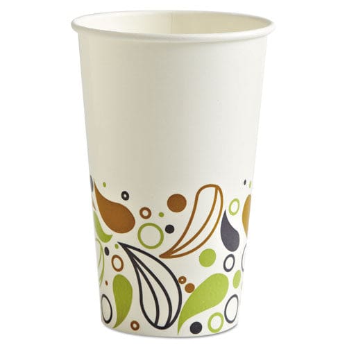 Boardwalk Deerfield Printed Paper Cold Cups 16 Oz 20 Cups/sleeve 50 Sleeves/carton - Food Service - Boardwalk®