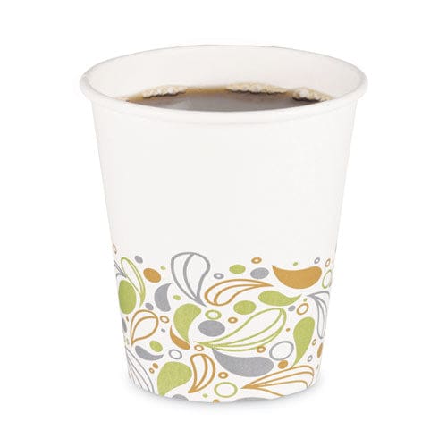 Boardwalk Deerfield Printed Paper Hot Cups 10 Oz 50 Cups/sleeve 20 Sleeves/carton - Food Service - Boardwalk®