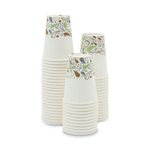 Boardwalk Deerfield Printed Paper Hot Cups 12 Oz 50 Cups/sleeve 20 Sleeves/carton - Food Service - Boardwalk®