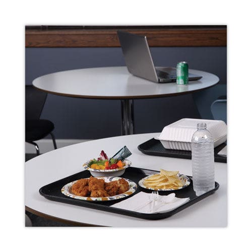 Boardwalk Deerfield Printed Paper Plates 9 Dia Coated/soak Proof Multicolor 125/pack 8 Packs/carton - Food Service - Boardwalk®