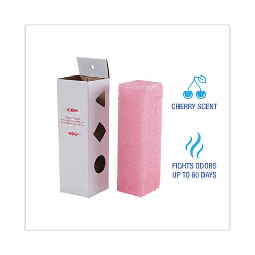 Boardwalk Deodorizing Para Wall Blocks 24 Oz Pink Cherry 6/box - Janitorial & Sanitation - Boardwalk®