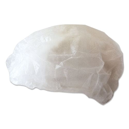 Boardwalk Disposable Bouffant Caps 19 Medium White 100/pack - Food Service - Boardwalk®