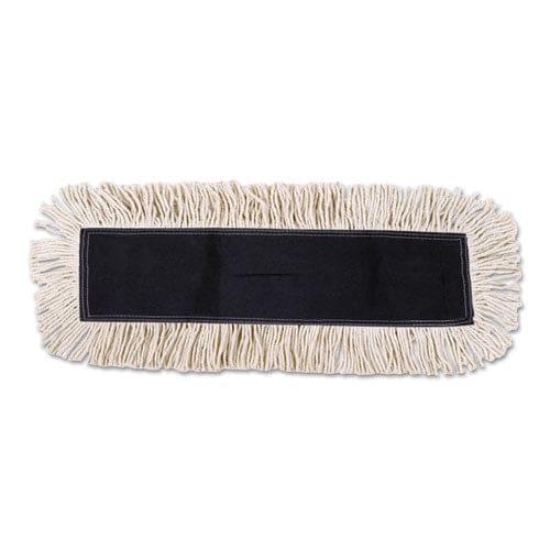 Boardwalk Disposable Cut End Dust Mop Head Cotton/synthetic 24w X 5d White - Janitorial & Sanitation - Boardwalk®